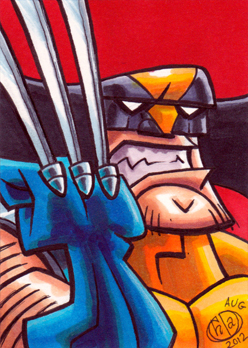 Wolverine Sketch Card