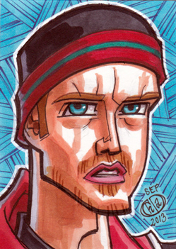 Jesse Pinkman Sketch Card