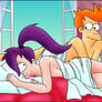 Leela And Fry In Bed
