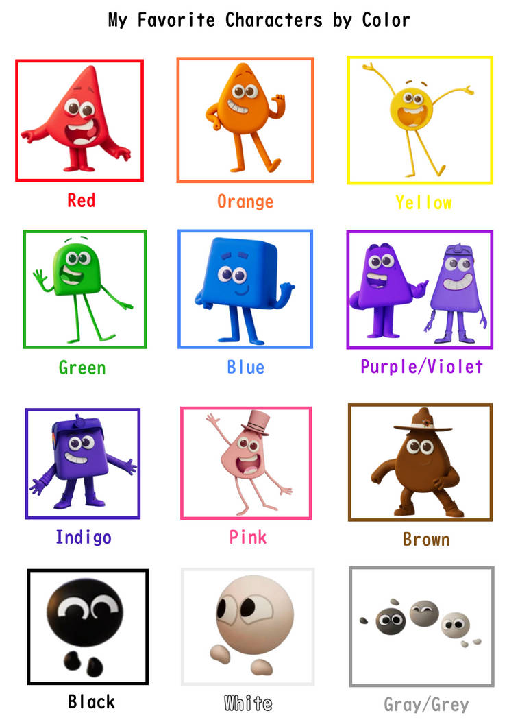 Colourblocks by color by magical56 on DeviantArt