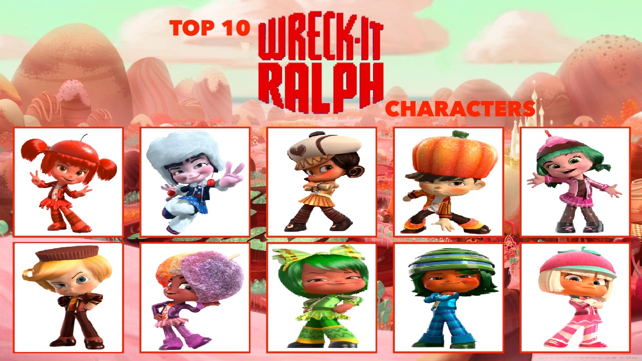 Wreck It Ralph Character List