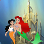 ariel and melody together 3