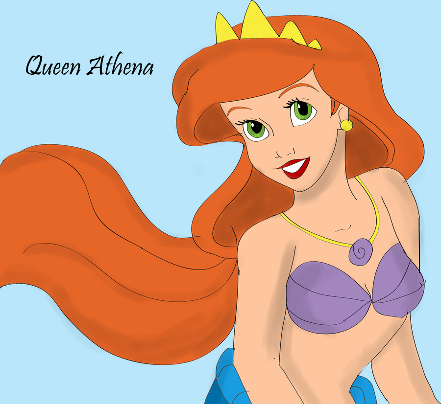 picture Ariel's Mother Little Mermaid mother queen athena by gohana on deviantart
