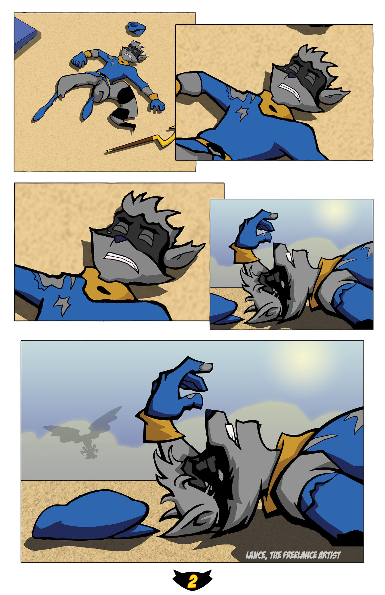 Sly Cooper: A Master Thief's End Issue 5 by LanceFreelanceArtist
