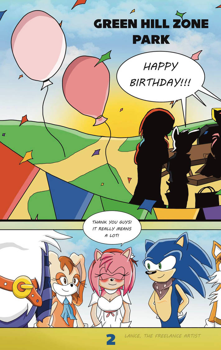 Sonic and Shadow Kiss Amy by LanceFreelanceArtist on DeviantArt