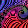 Fractal Folds a Spiral .1