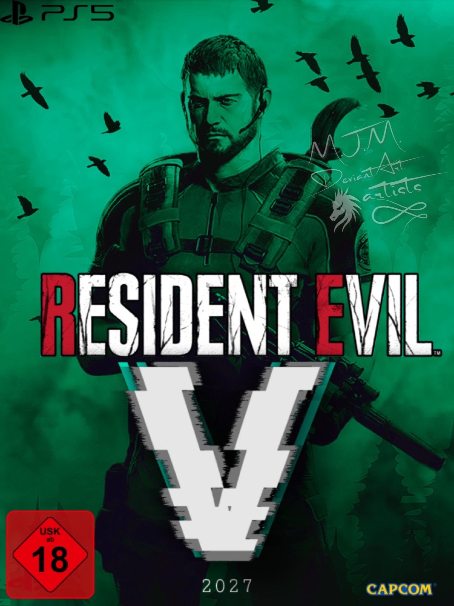 Resident Evil 1 Re-remake PS5 Cover by WatashiiZ on DeviantArt