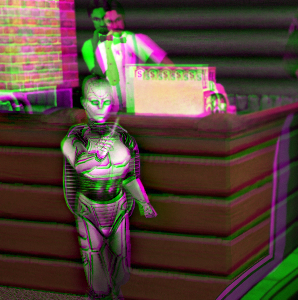 Pilltar 3D Green-Magenta by BulldozerIvan