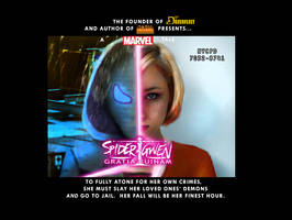 Spider-Gwen Gratia Ruinam Promo Card by BulldozerIvan