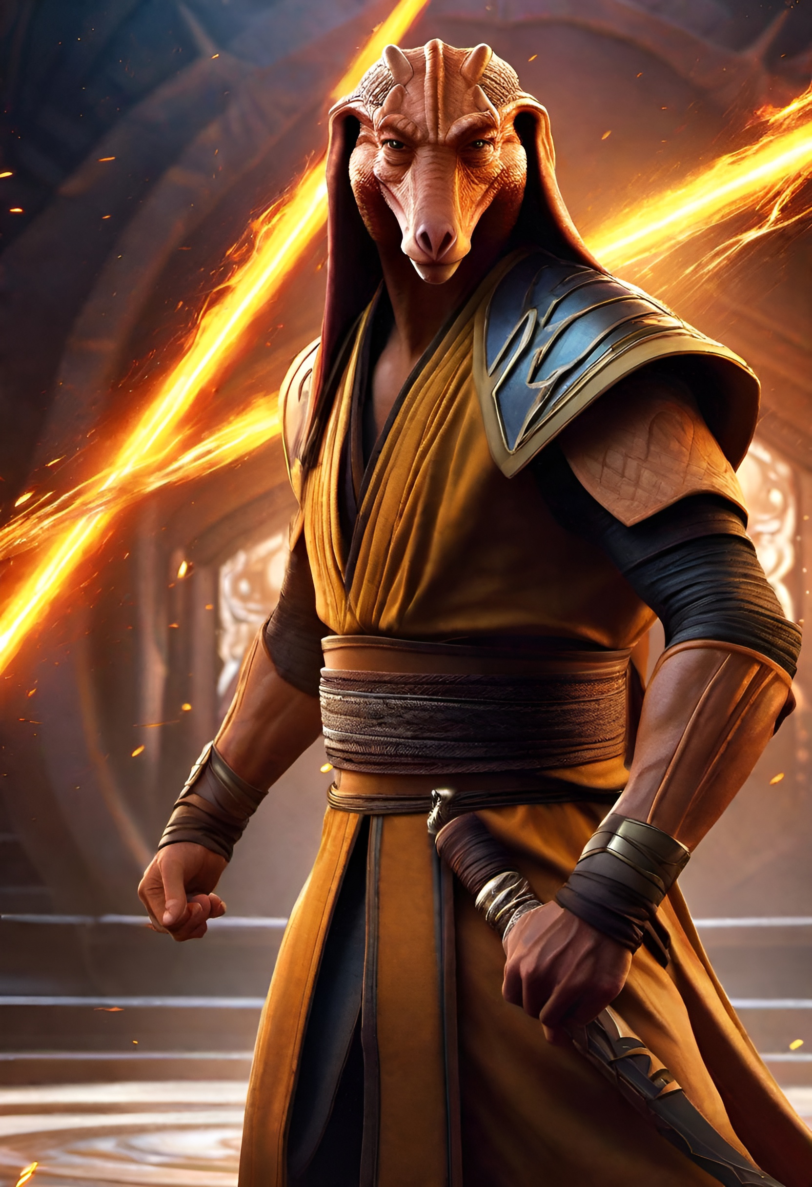 Wonder AI - Gungan Kombaaaatt! by BulldozerIvan on DeviantArt