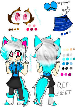 Oc Ref sheet: Keyboard (Crystaly)