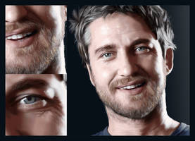 Gerard Butler Digital Painting