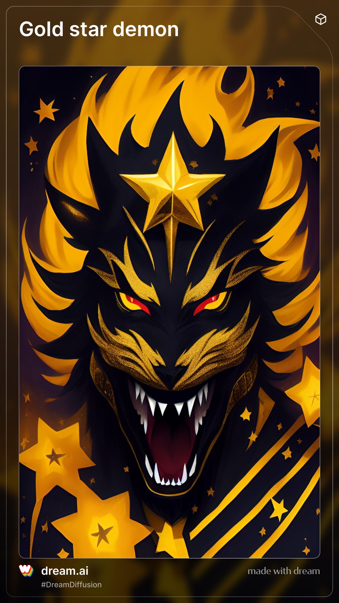 Star Demon Sign Gold star demon by Caveman562 on DeviantArt