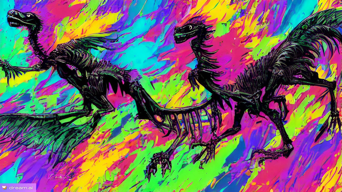 Evil Raptor Cartoon Evil skeleton Velociraptor running by Caveman562 on DeviantArt