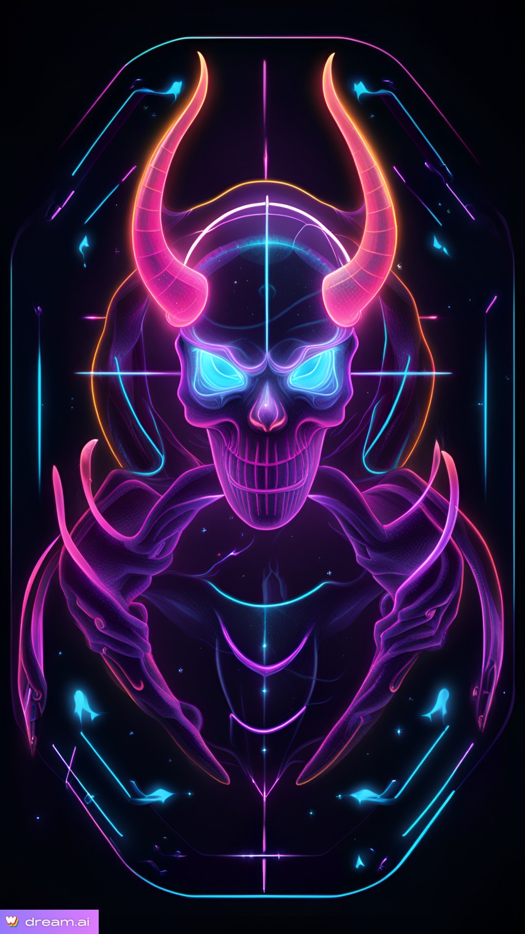 Neon Death Demon 5 By Caveman562 On DeviantArt neon-death-demon-5-by-caveman562-on-deviantart