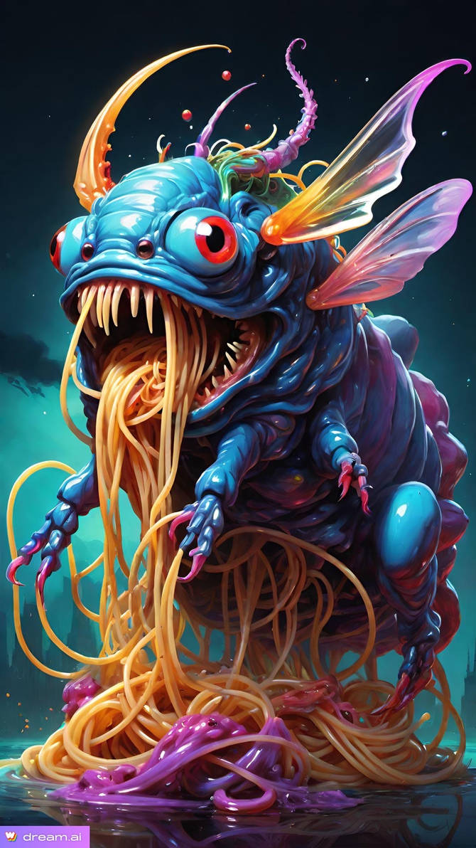 Inflected Spaghetti Flies 5 by Caveman562 on DeviantArt