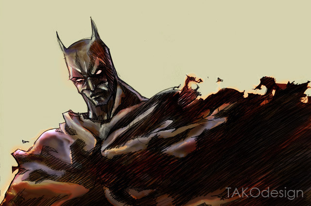 Batman cut color