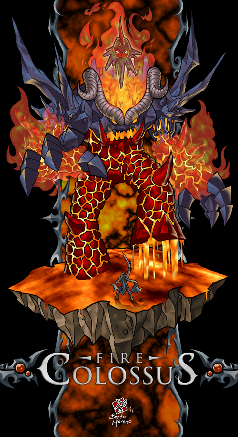 FIRE Colossus by Riomak on DeviantArt