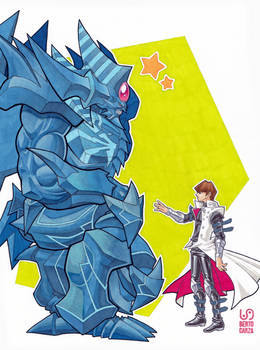 Kaiba and Obelisk