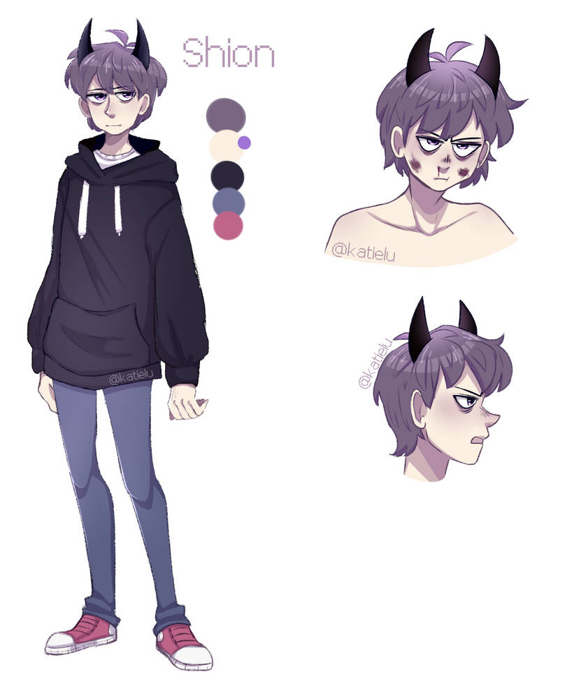 Oc Fake Anime Character Reference Sheet By Katielu On Deviantart