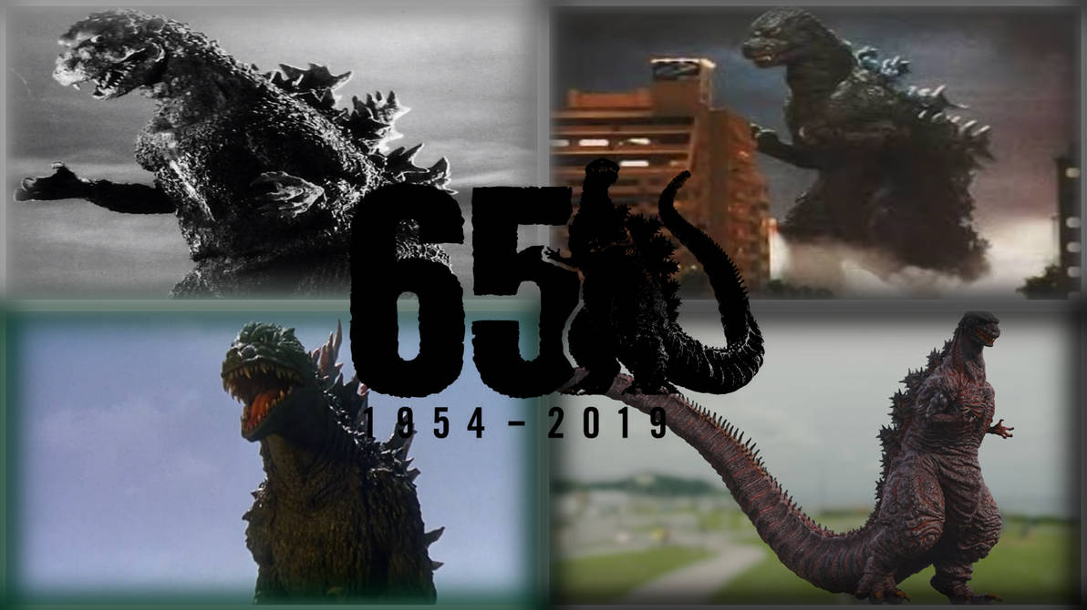 Godzilla 65 Godzilla 65th Anniversary Wallpaper or Something by BurningRage15 on ...