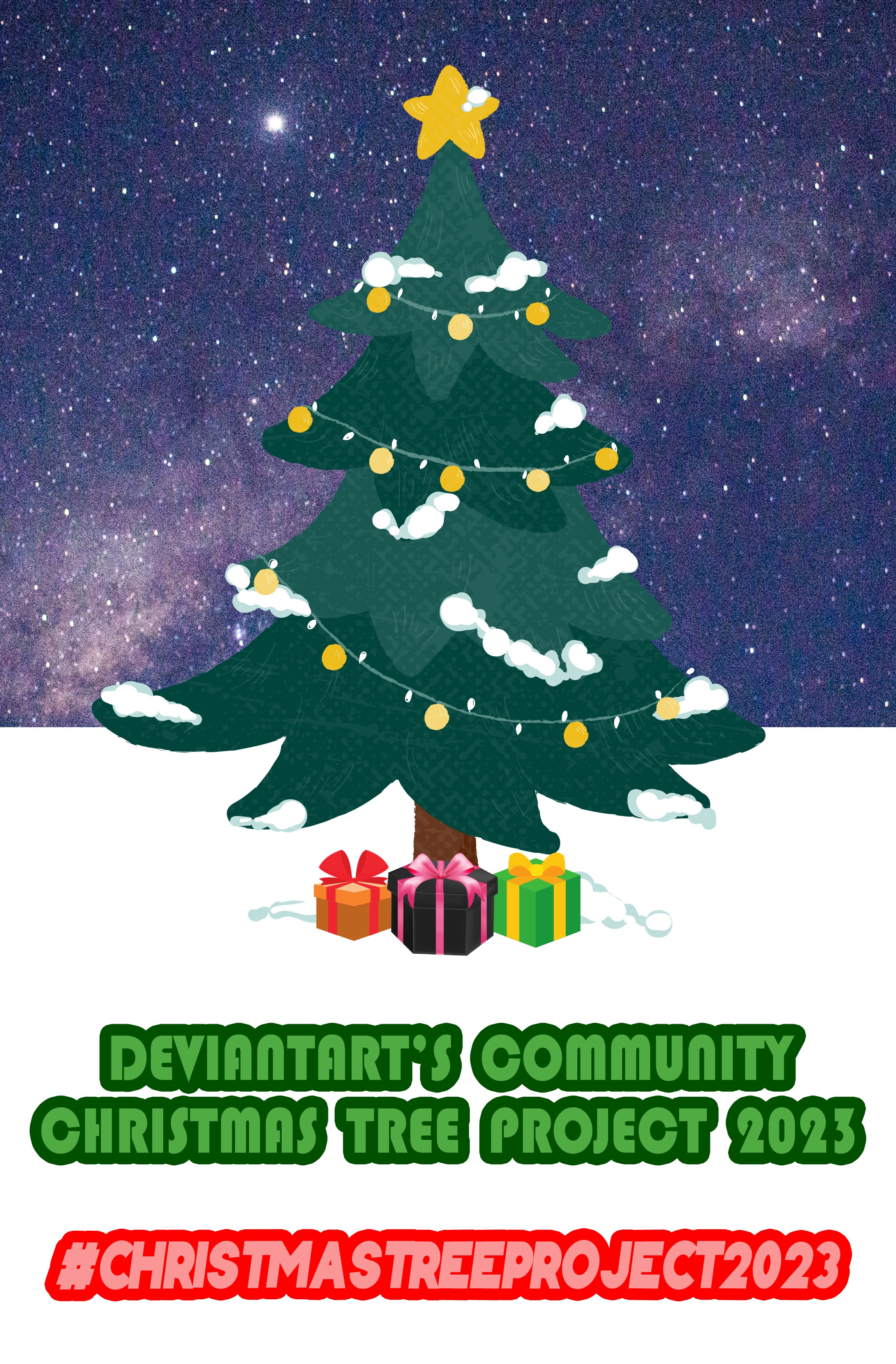 DeviantArt's Community Christmas Tree Project 2023