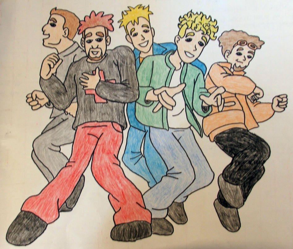Nsync Cartoon - 2000 by kafilipi2 on DeviantArt