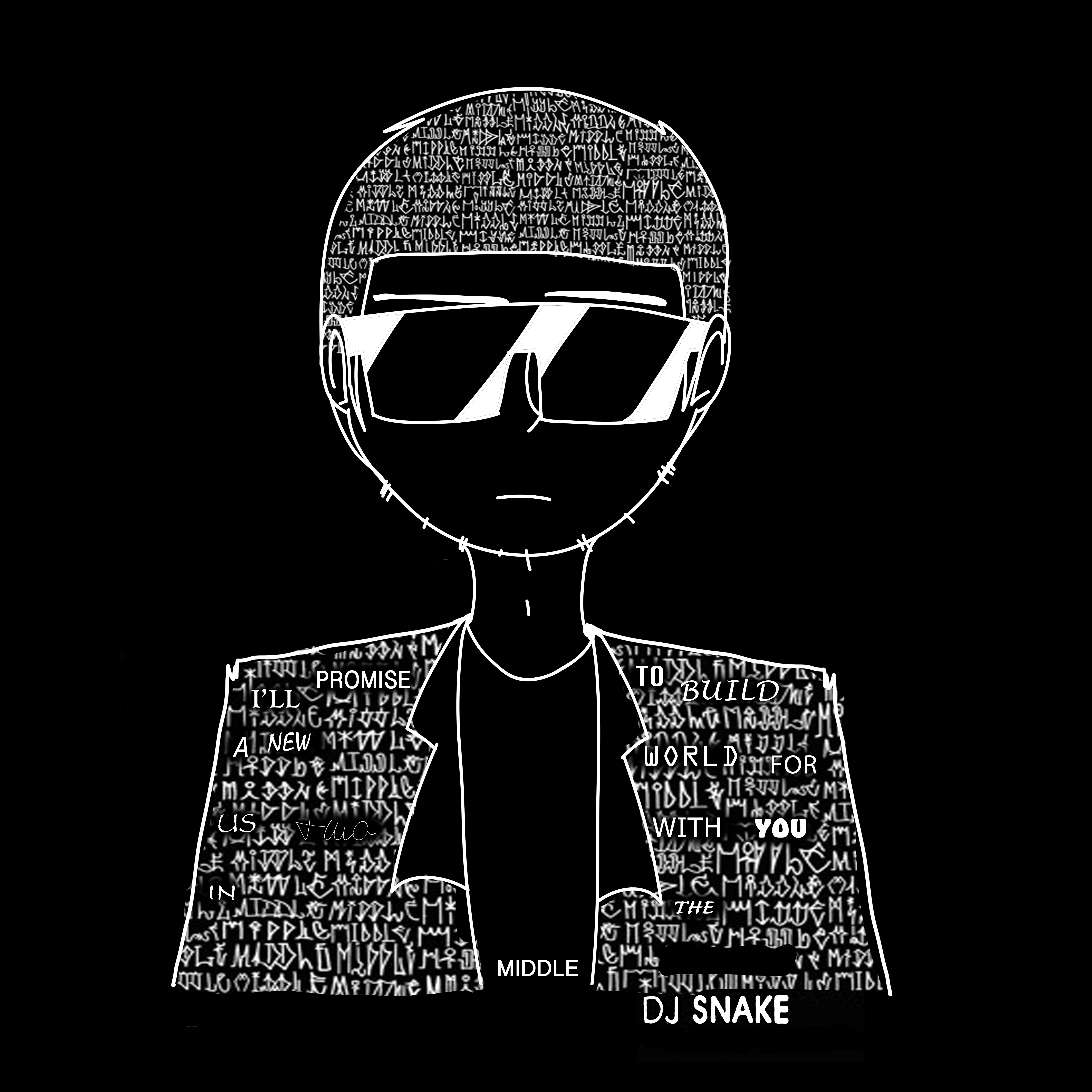 Dj Snake Middle By Joshuacarlbaradas On Deviantart Dj Snake Middle By Joshuacarlbaradas On Deviantart