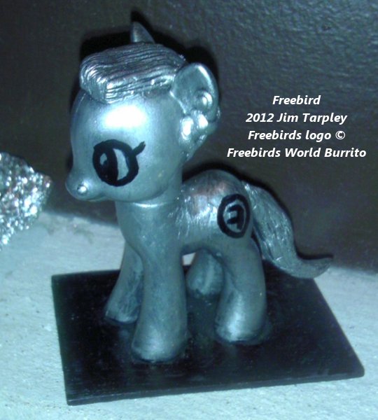 Freebird, another custom pony