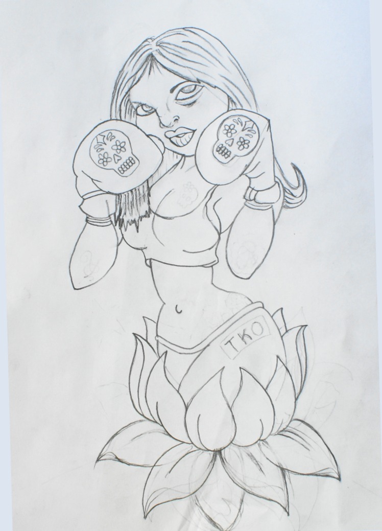 Boxing Pin Up boxing pinup by BMXNINJA on DeviantArt