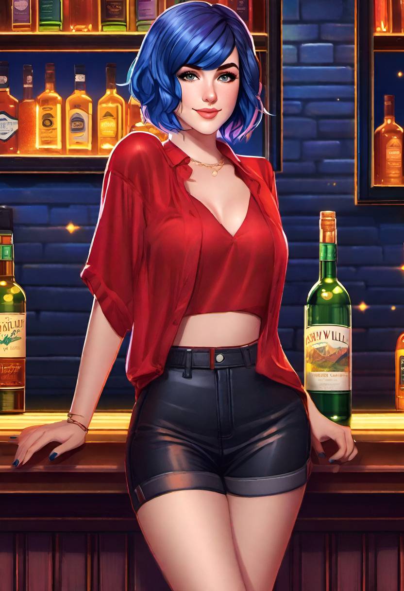 Emily - Stardew Valley - Girls Nite Out