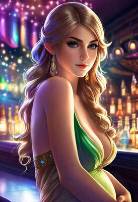 Zelda - Pregnant - Girls Night out