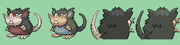 Alolan Raticate Sprite by TheIsley on DeviantArt