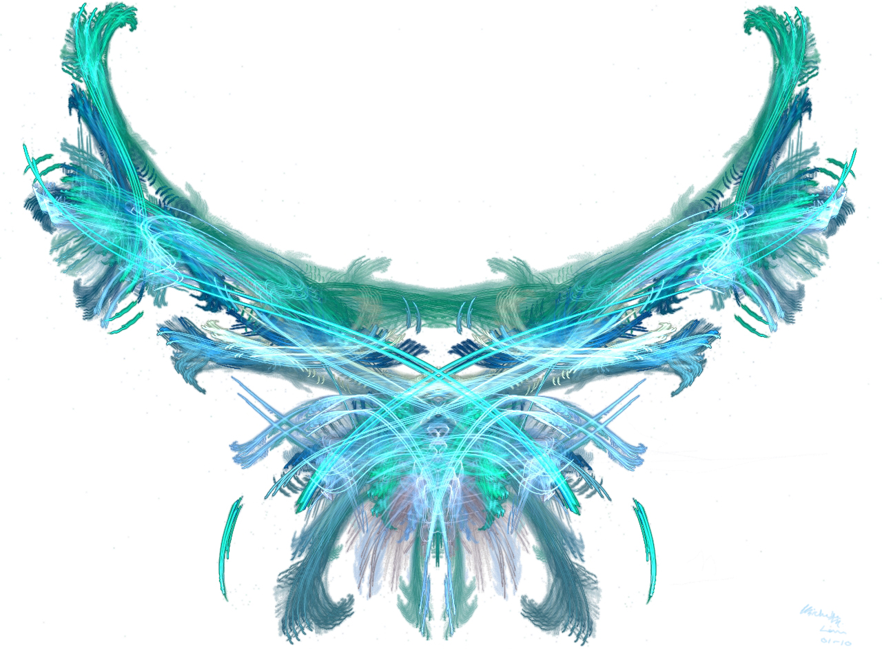 Aqua Butterfly