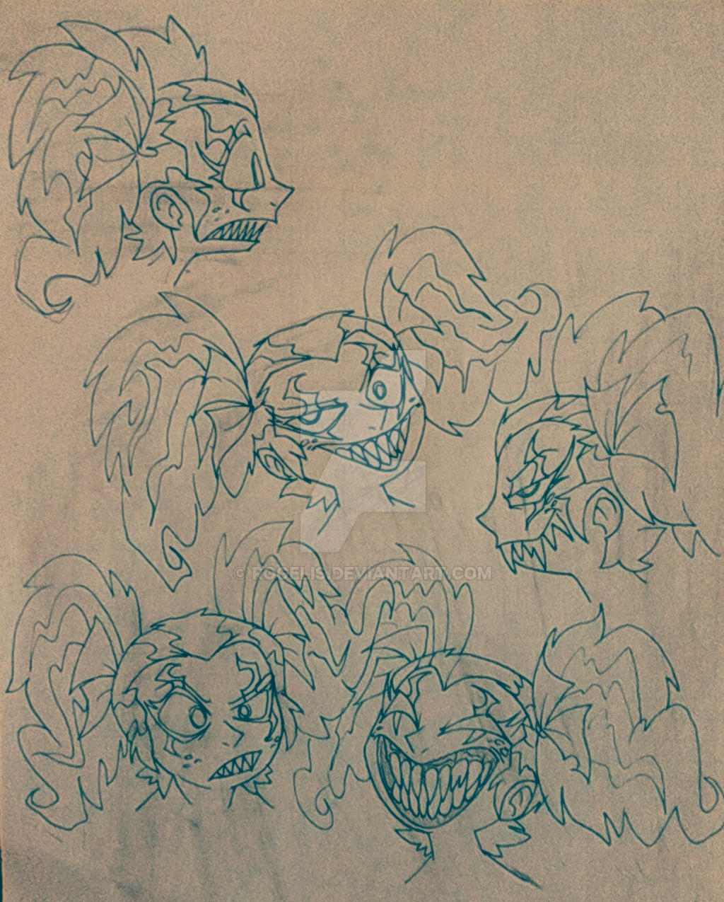 Freak Expression JoyFreak expressions by rogelis on DeviantArt