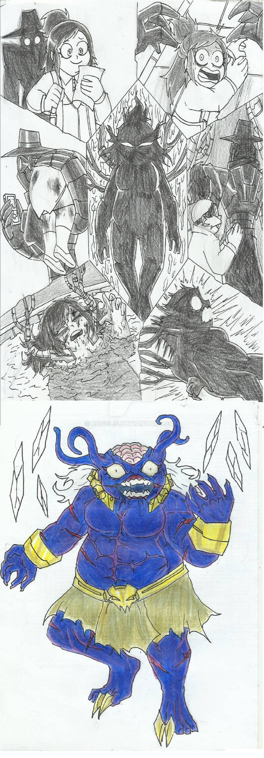 MHA Nomu Inko Midoriya by rogelis on DeviantArt