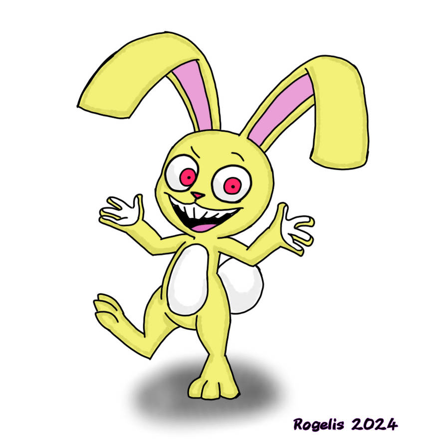 Pickle the Yellow Bunny by rogelis on DeviantArt