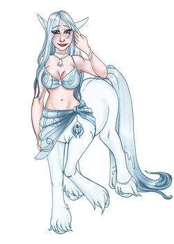 Satine the Centaur: Swimsuit
