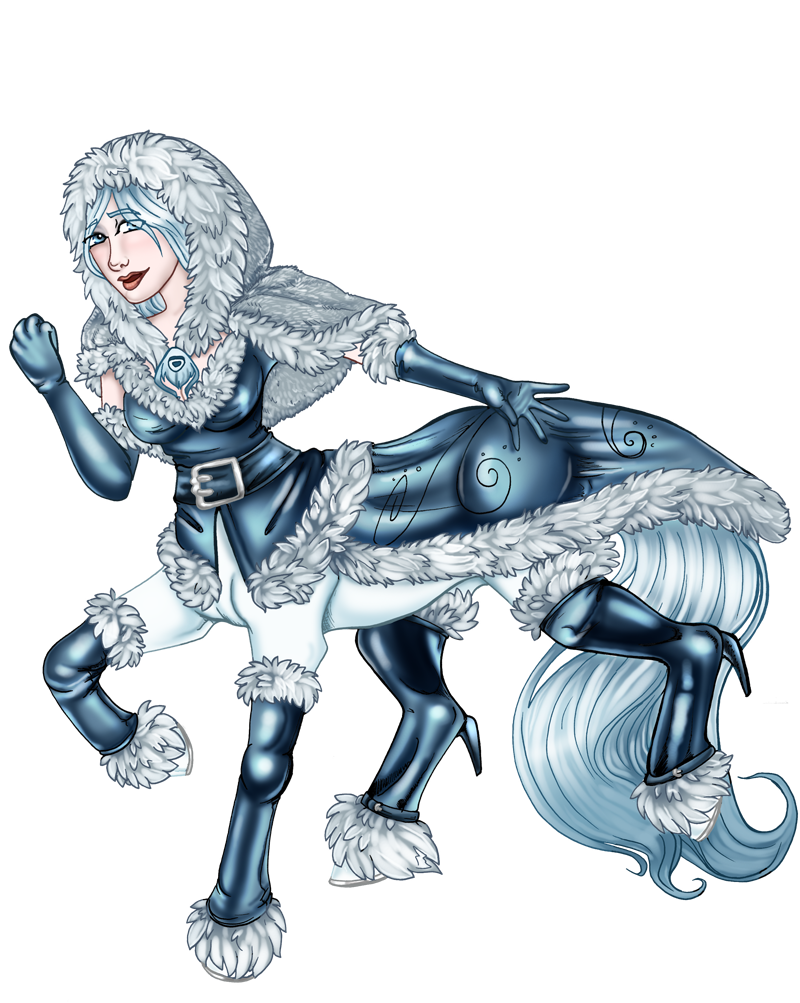 Satine the Centaur: Winter Wear