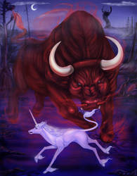 The Red Bull vs the Last Unicorn