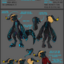 Fursona Reference Sheet - Malakiel