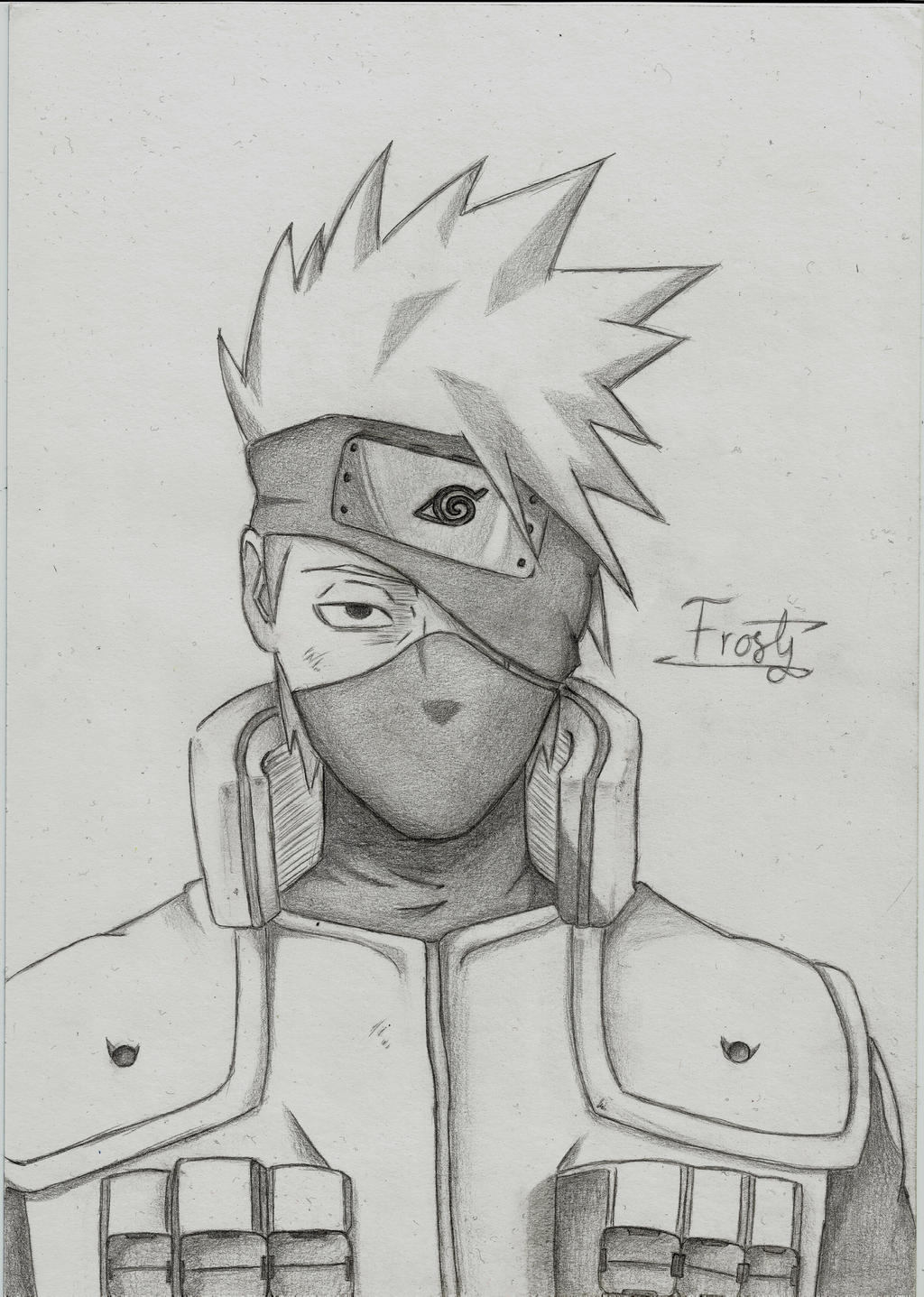 How to Draw Kakashi  Naruto Shippuden 