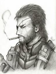 MGSV: Big Boss Sketch