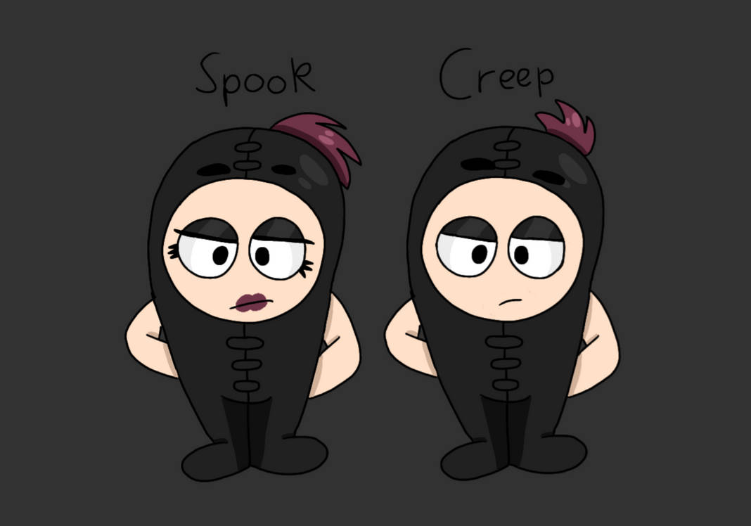 Spookzone Deviantart Oddbods OC: Spook and Creep by That-Fangirl-Draws on DeviantArt