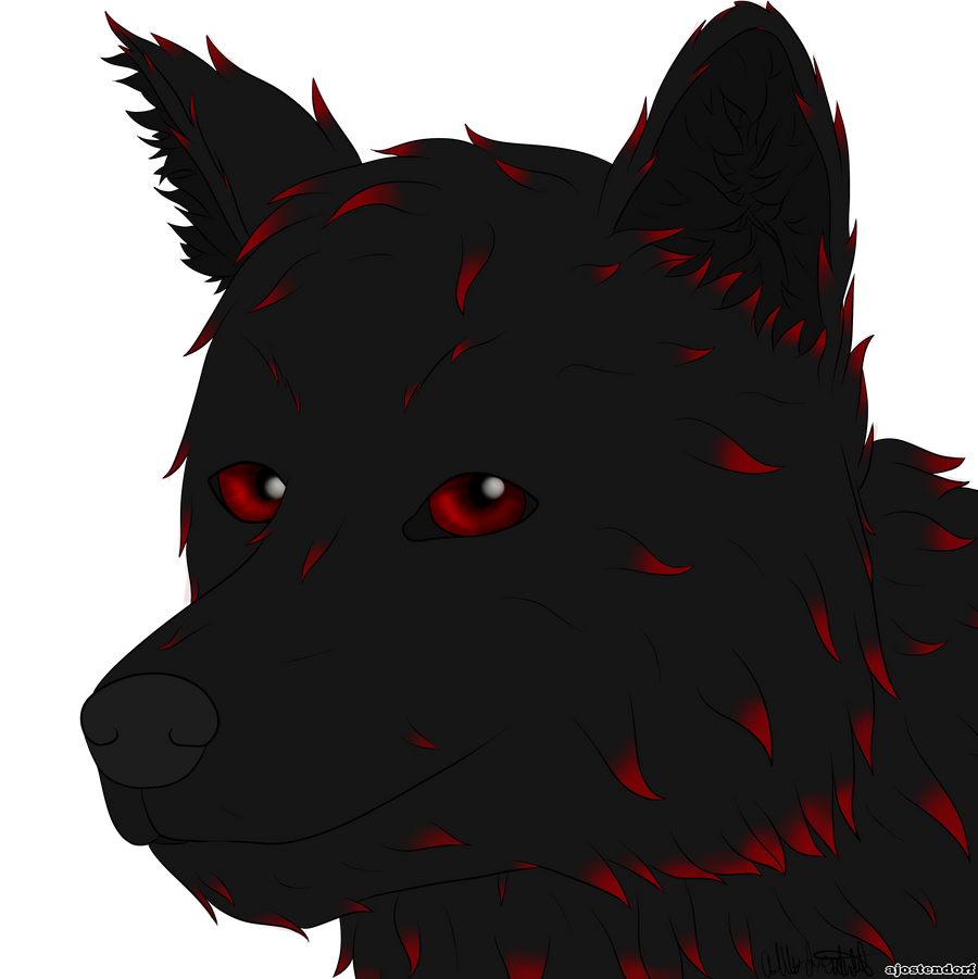 Commission - Wolf Headshot for Raylorn