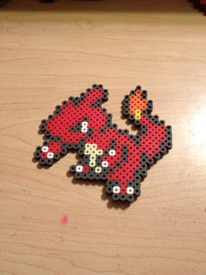 Charmeleon Perler :3 #005