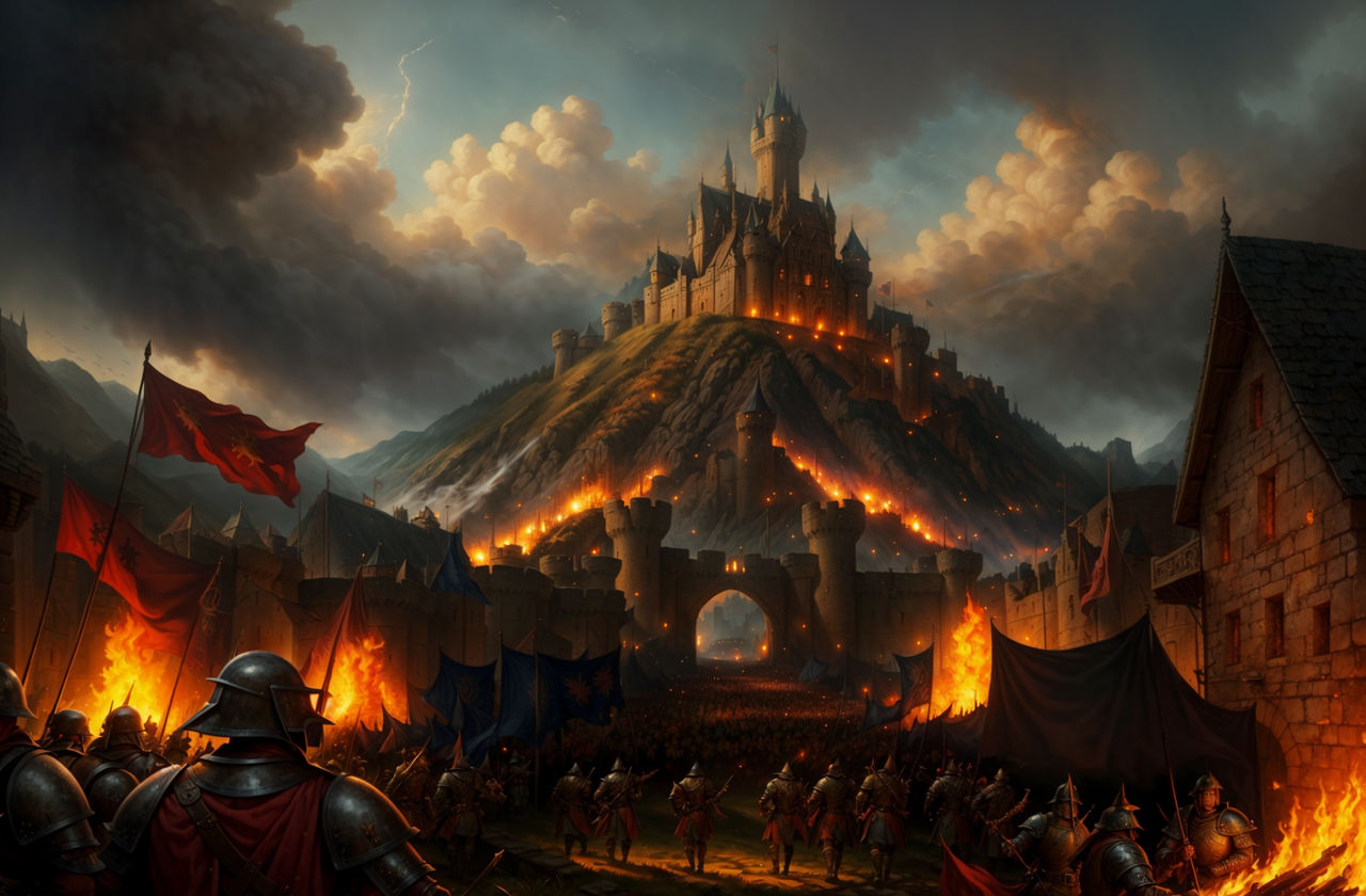 Castle Siege by Ele-Bros on DeviantArt