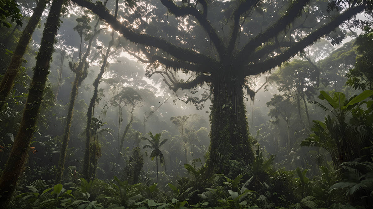 Overgrown jungle by GCStd on DeviantArt