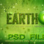 EARTH  PHOTOSHOP FILE