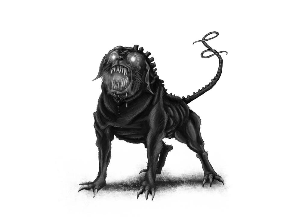 Black Dogs: the Barghest by Phantom-of-Truth on DeviantArt